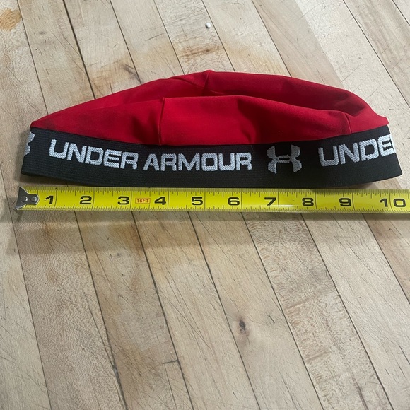 Under Armour Red Cap with Black Band - Picture 6 of 6